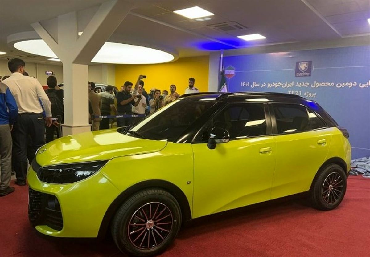 TF21 ایران خودرو جانشین پژو 206 معرفی شد